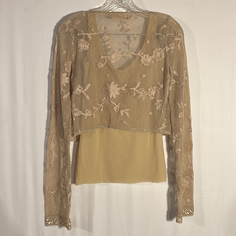 Dorothee Schumacher Vintage Lace Set  Small   Tan - Picture 4 of 14
